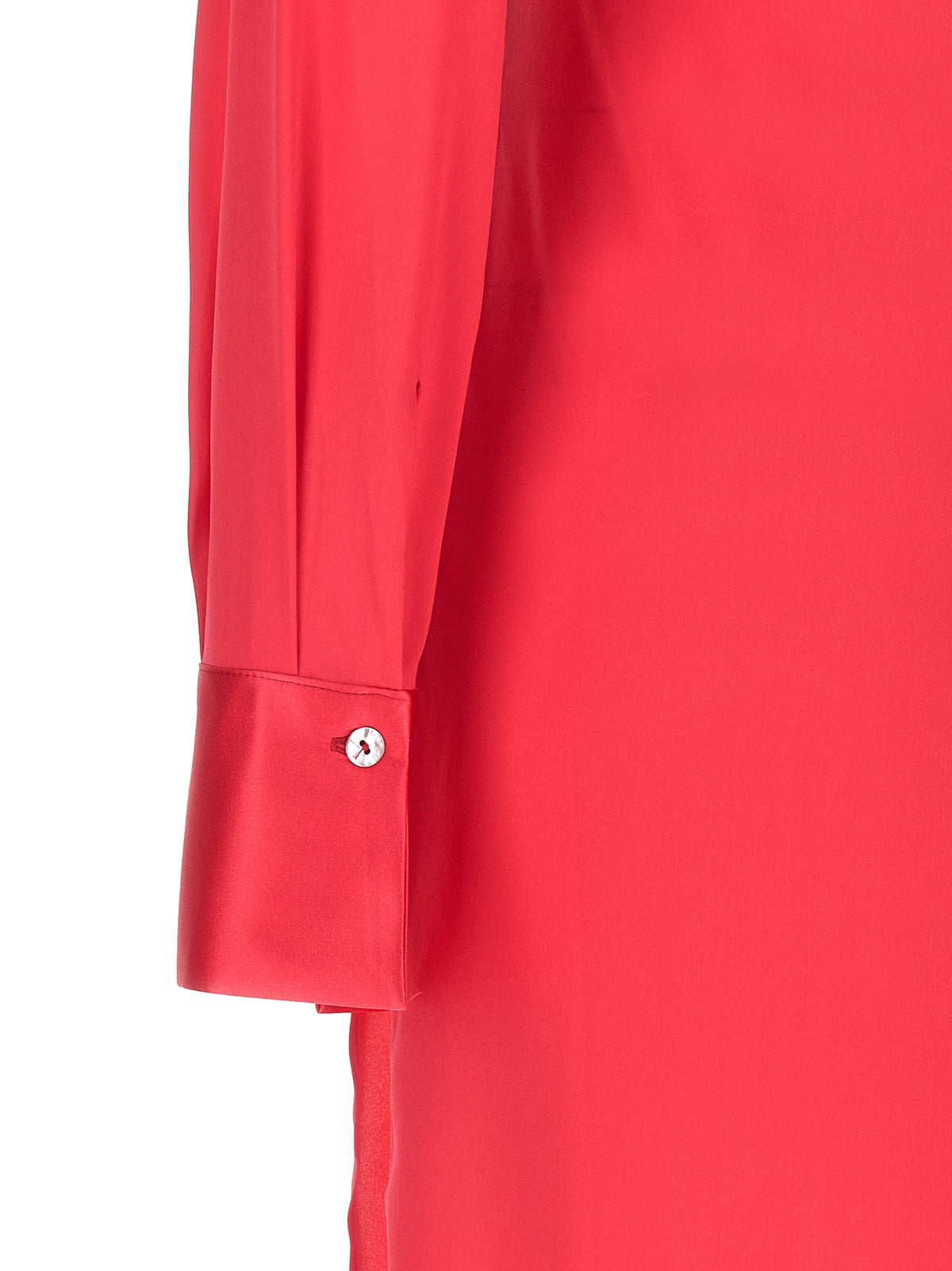 LE TWINS Cervia Fuchsia Silk Long Dress