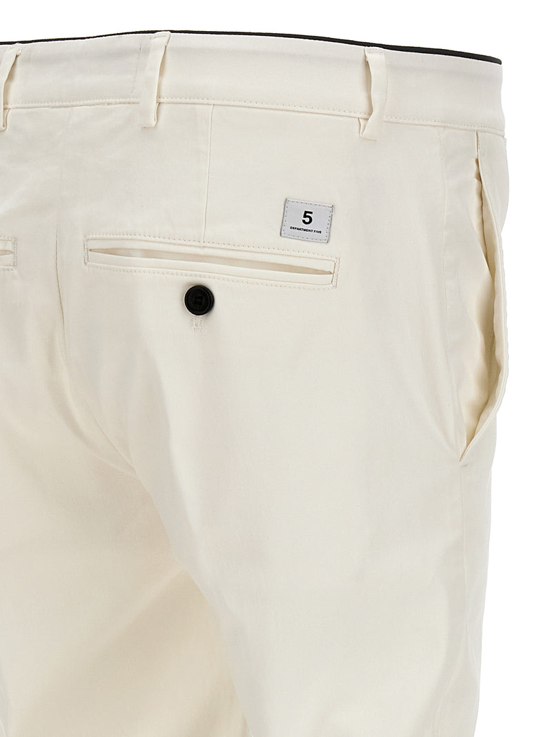 Department 5 Mike White Cotton Casual Pants for Men