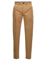 Department 5 Mike Beige Cotton Casual Pants