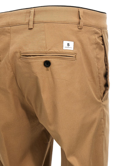 Department 5 Beige Cotton Casual Pants