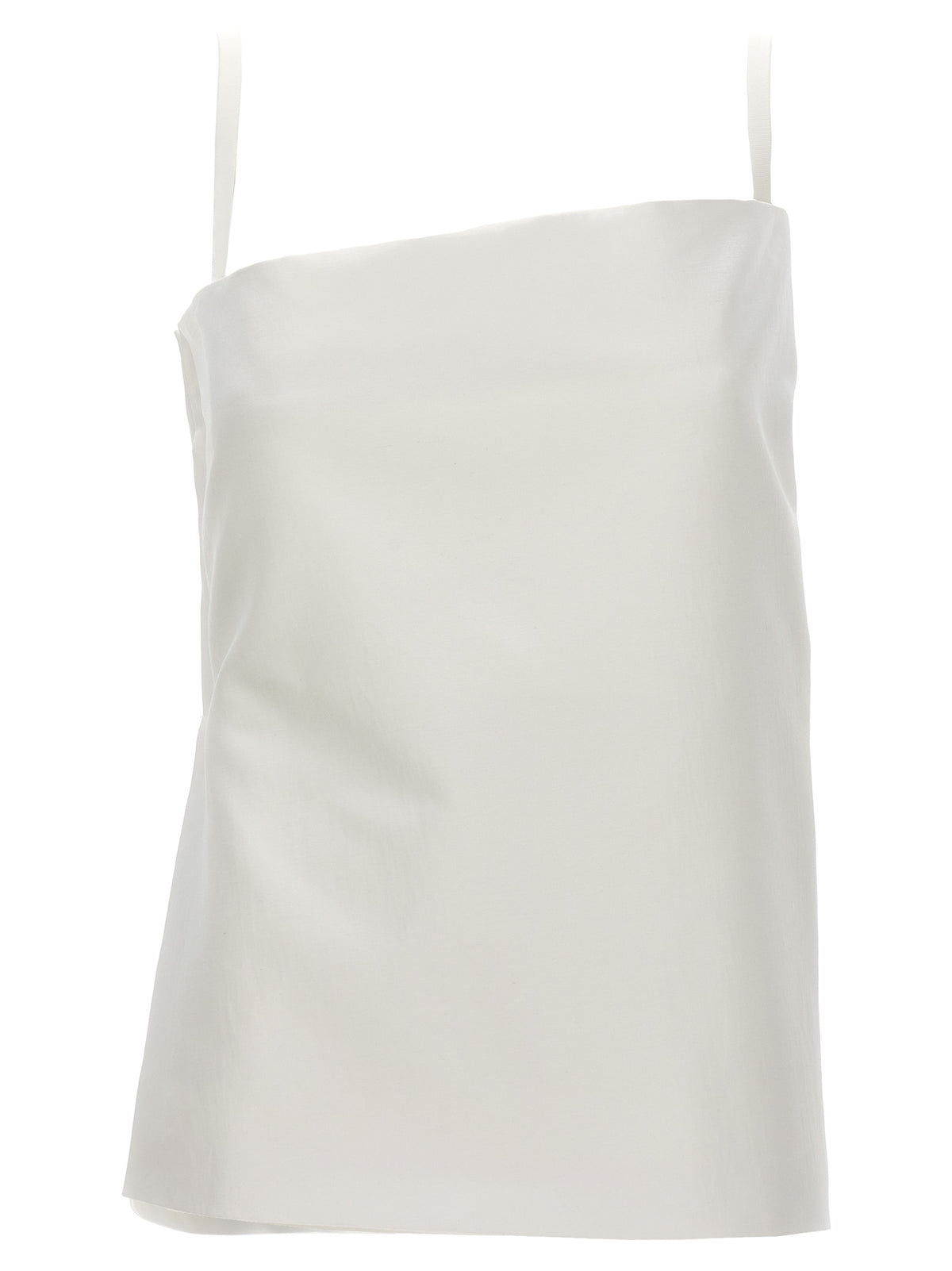 Sportmax Adda White Cotton Blouse - Off-the-Shoulder Design