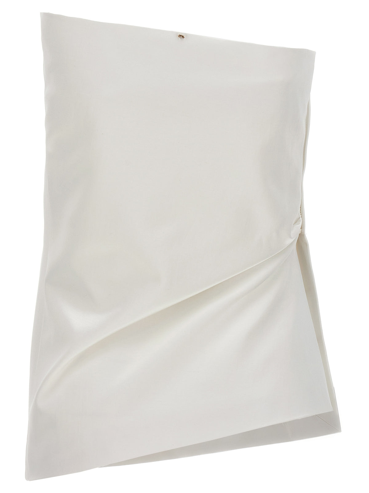 Sportmax Adda White Cotton Blouse - Off-the-Shoulder Design