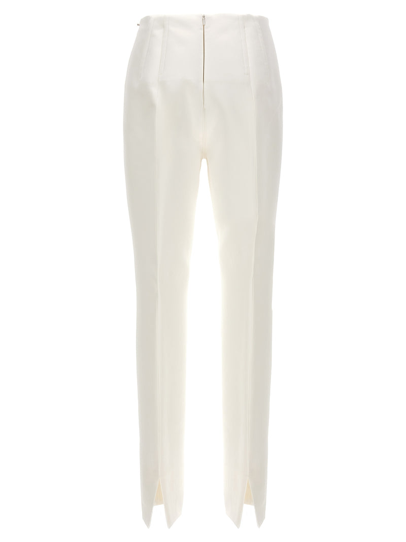 Sportmax Netto White Acetate Dress Pants for Women