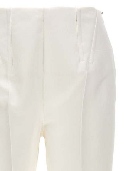 Sportmax White Acetate Dress Pants