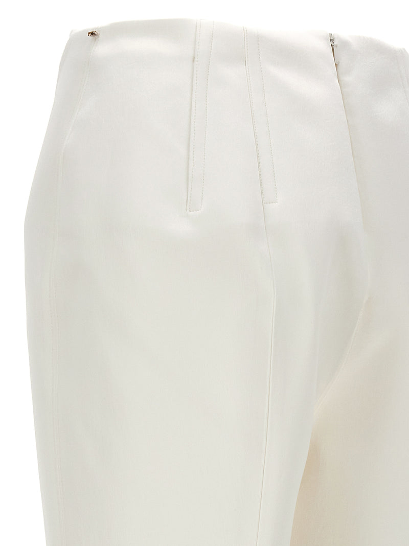 Sportmax Netto White Acetate Dress Pants for Women