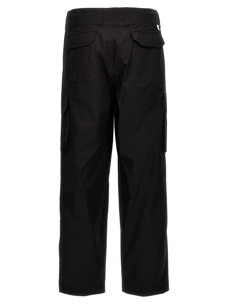 Department 5 Fleet Black Cotton Cargo Pants