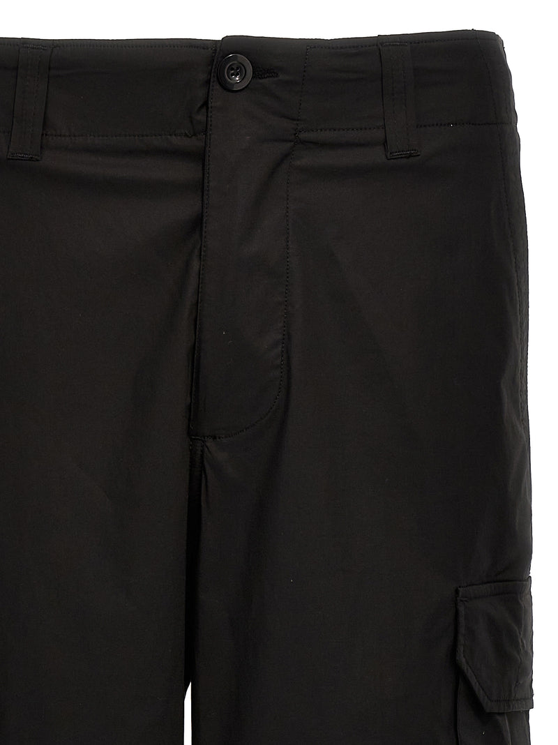 Department 5 Fleet Black Cotton Cargo Pants