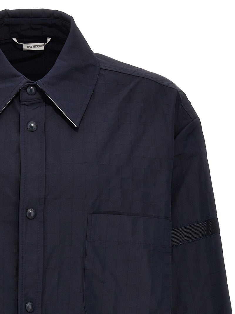 Thom Browne Blue Polyamide Overshirt