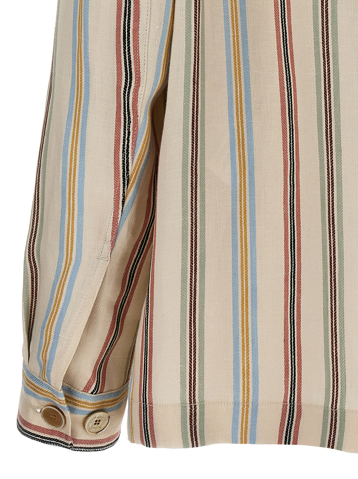 Etro Multicolor Linen Blouse - Stylish Overshirt for Men