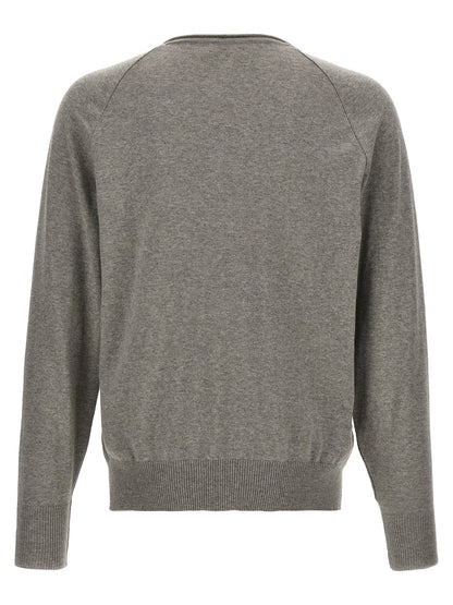 MA'RY'YA Gray Cotton Cardigan