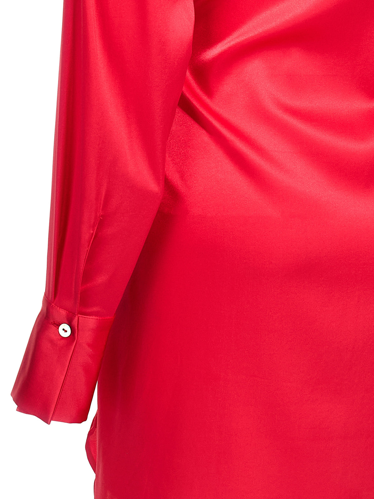 LE TWINS Cervia Fuchsia Silk Short Dress for Women
