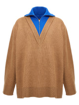 Jil Sander Multicolor Wool Cardigan for Men