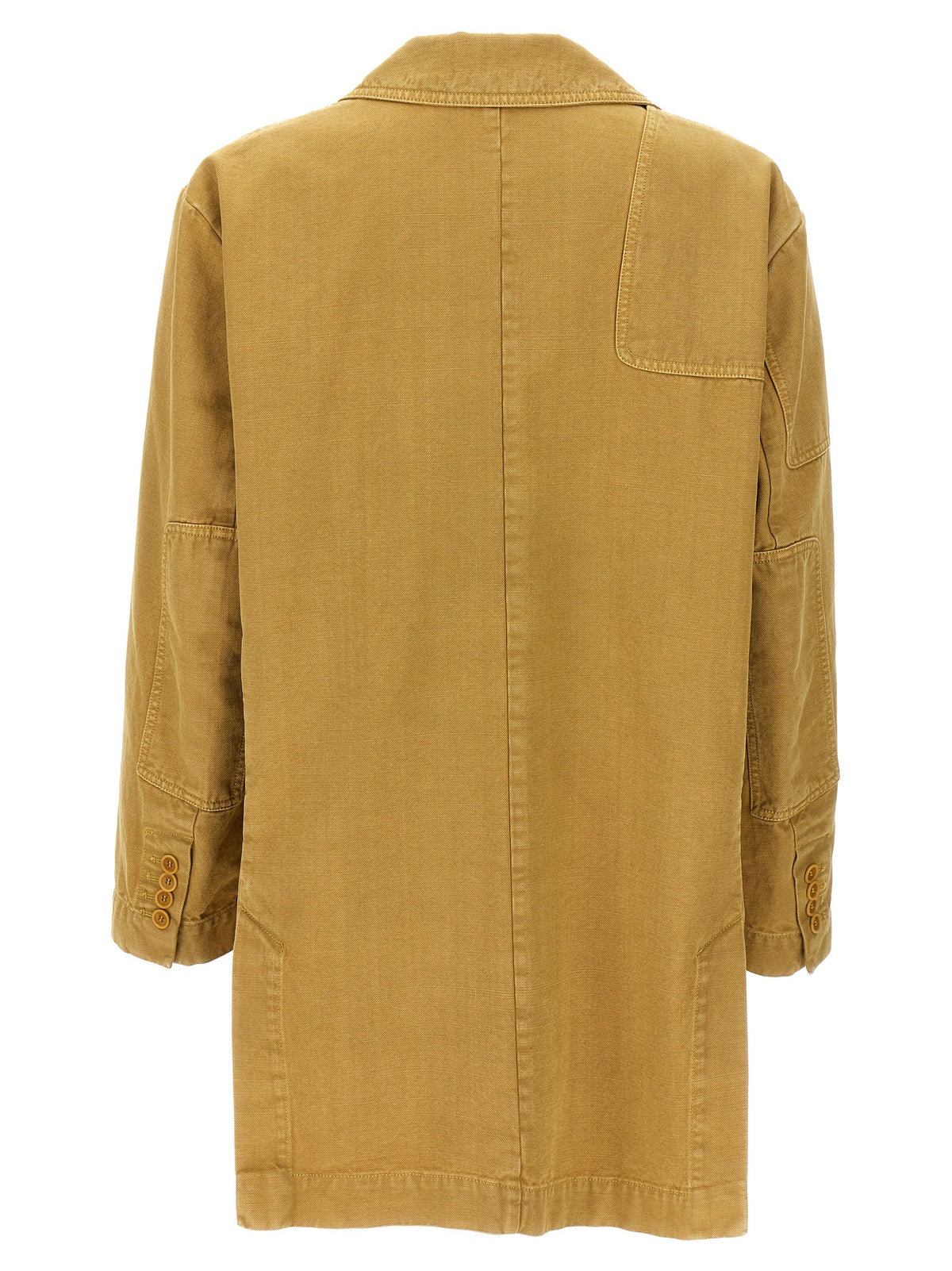 Max Mara 'Dizzy' Beige Cotton Blazer