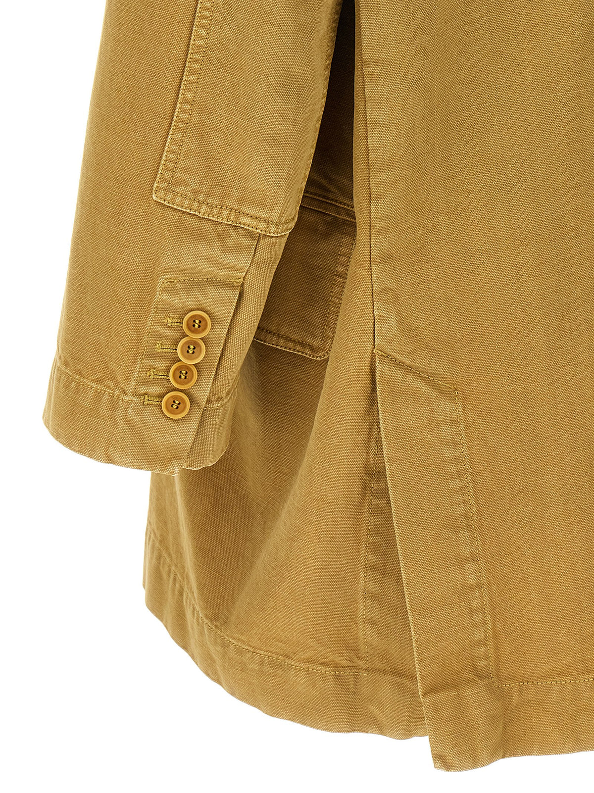 Max Mara 'Dizzy' Beige Cotton Blazer