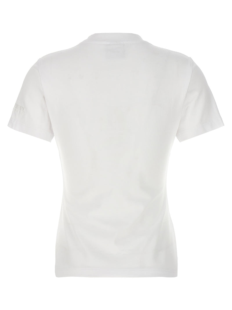 Vetements White Cotton ‘Amor’ T-Shirt for Women