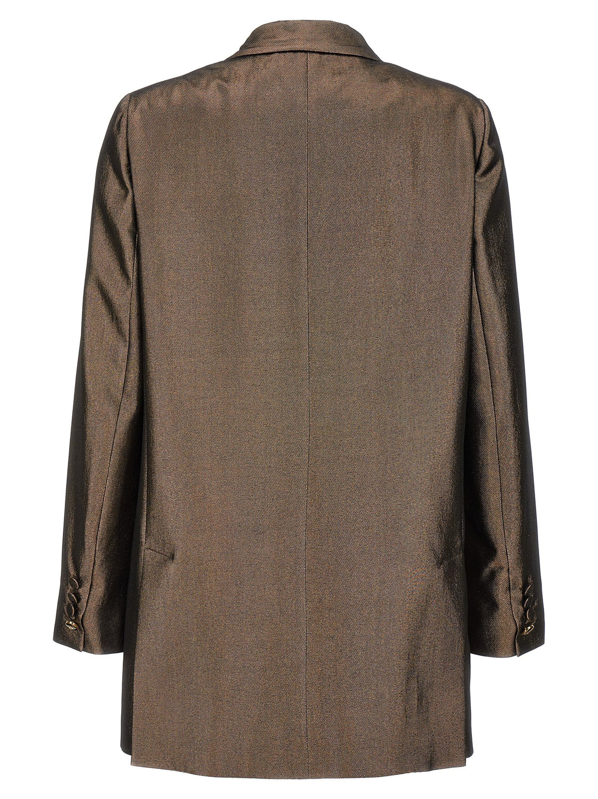 Max Mara Edro Brown Silk Blazer