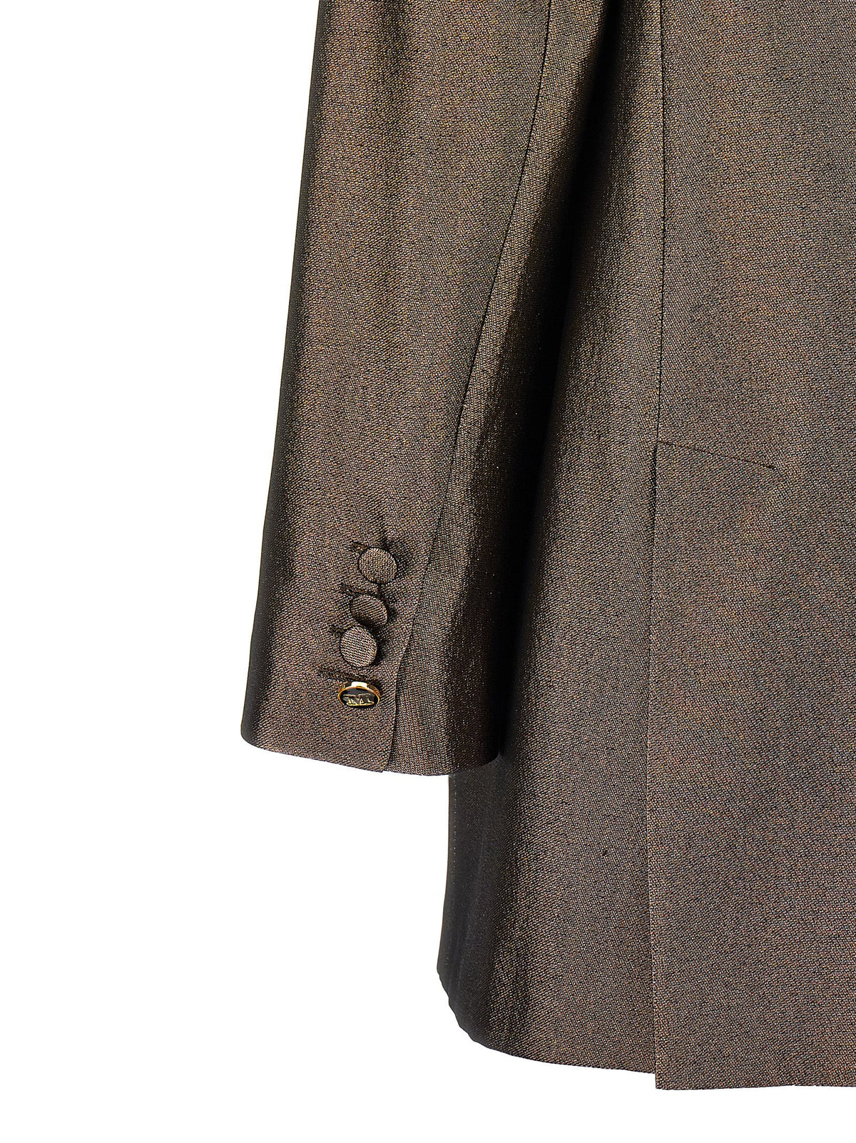 Max Mara Edro Brown Silk Blazer