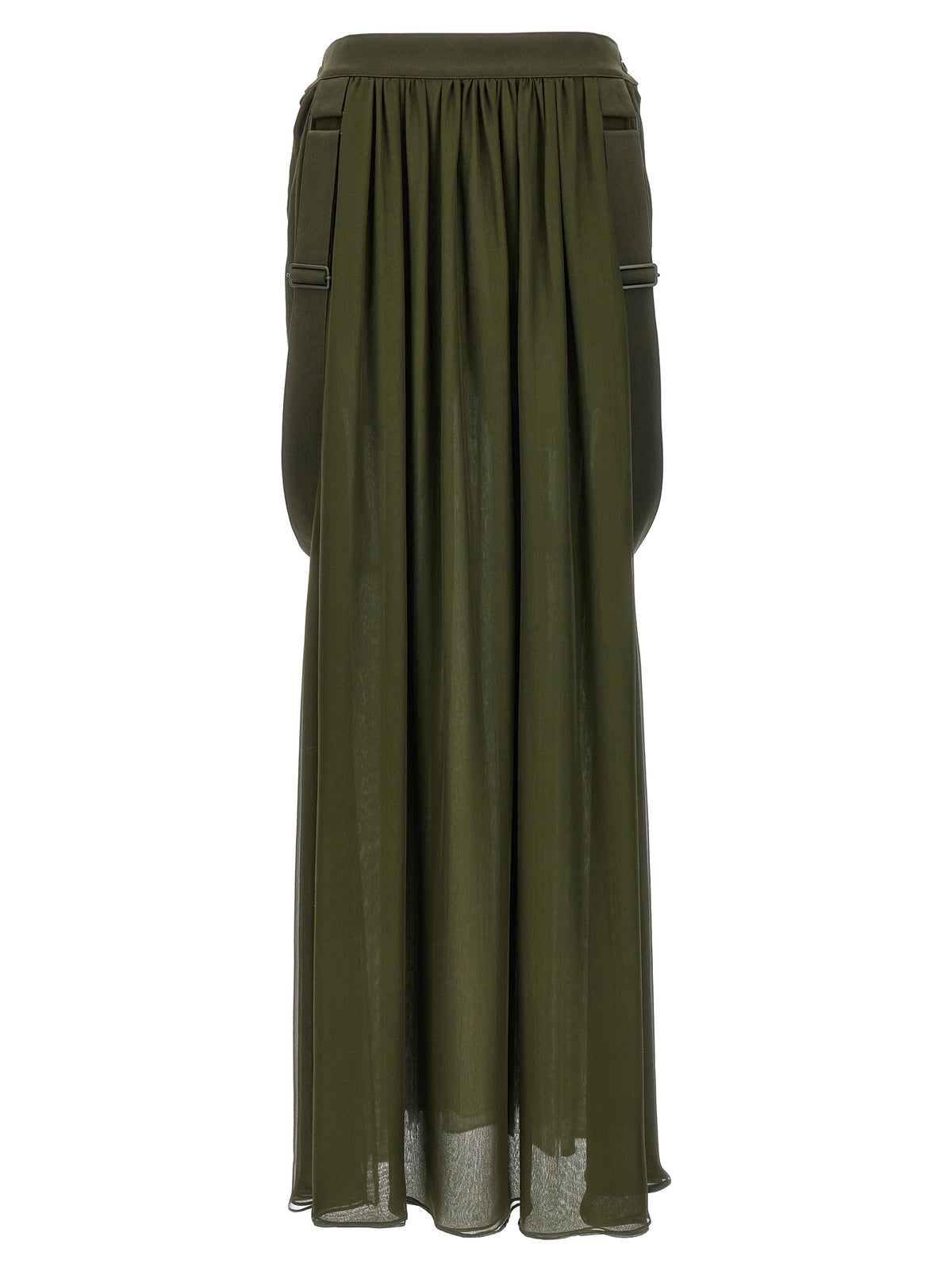 Max Mara Jedy Bicolor Silk Mini Skirt