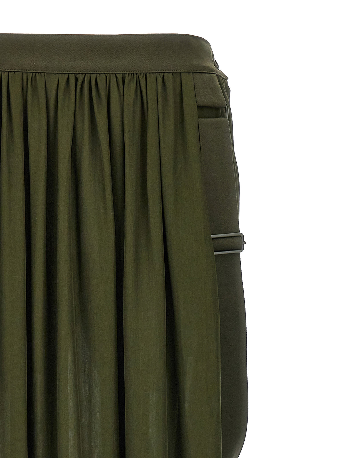 Max Mara Jedy Bicolor Silk Mini Skirt