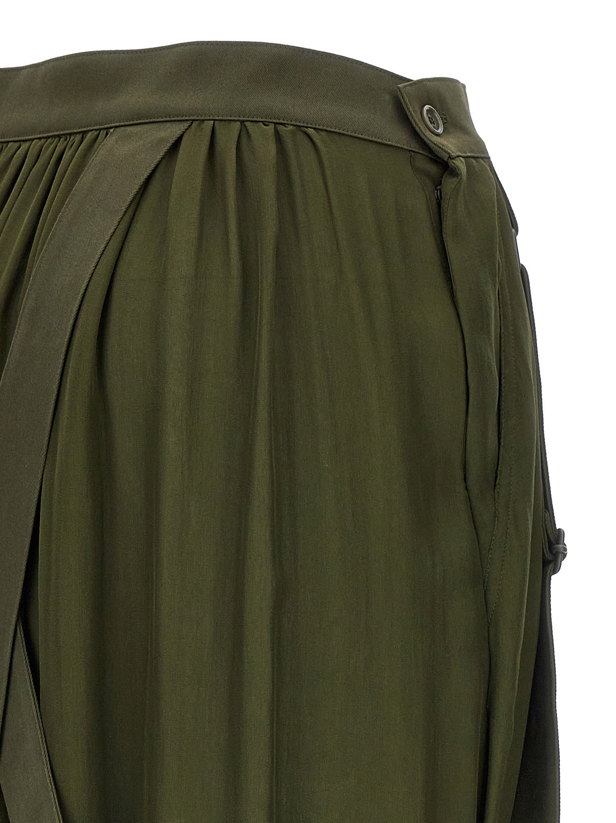 Max Mara Jedy Bicolor Silk Mini Skirt
