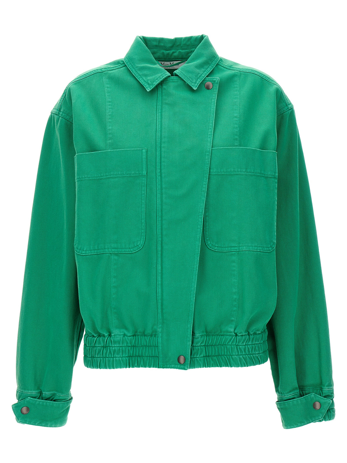 Max Mara Arturo Bicolor Cotton Full-Length Jacket
