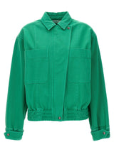 Max Mara Arturo Bicolor Cotton Full-Length Jacket