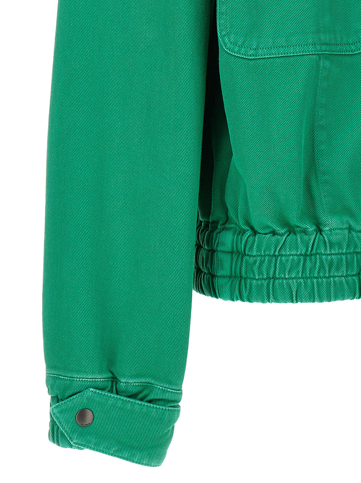 Max Mara Arturo Bicolor Cotton Full-Length Jacket
