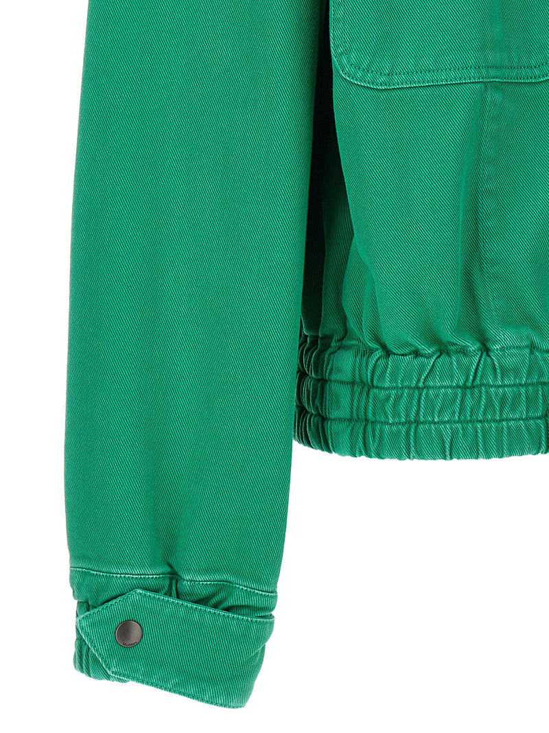 Max Mara Arturo Bicolor Cotton Full-Length Jacket