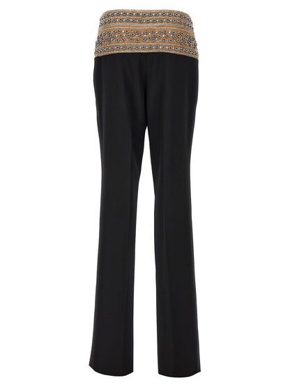 Stella McCartney Black Wool Dress Pants