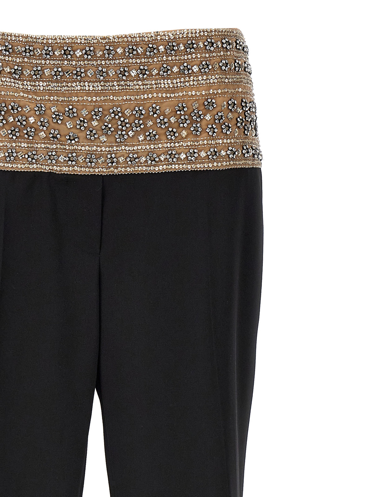Stella McCartney Black Wool Dress Pants - Smoking Trousers