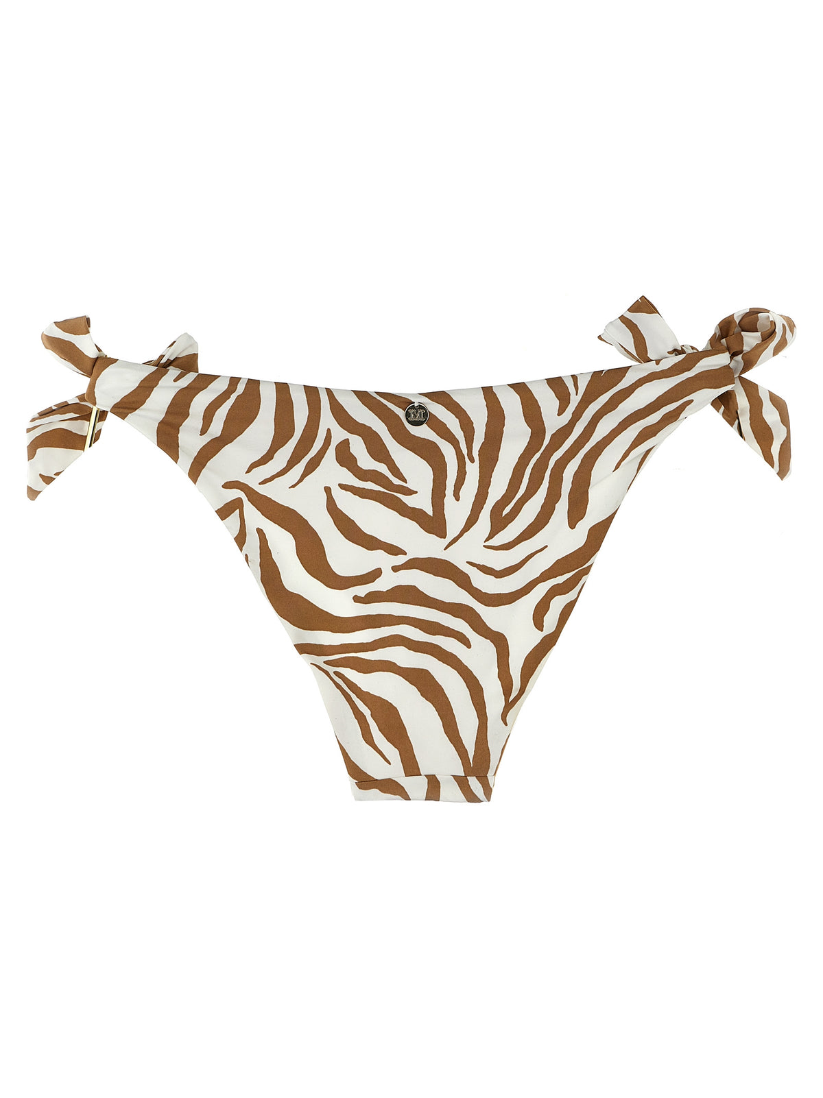 Max Mara Silvana Beige Polyamide Swim Briefs