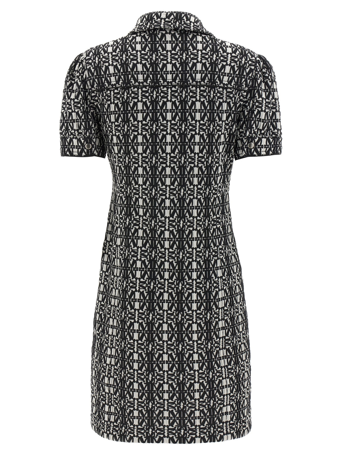 Max Mara Cesy Bicolor Polyester Short Dress