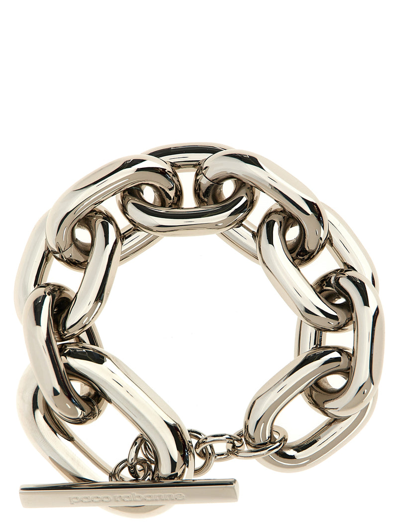 Paco Rabanne XL Link Silver Metal Bracelet