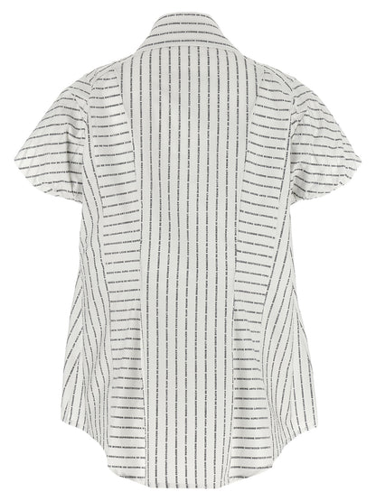 Vivienne Westwood Bicolor Cotton Blouse