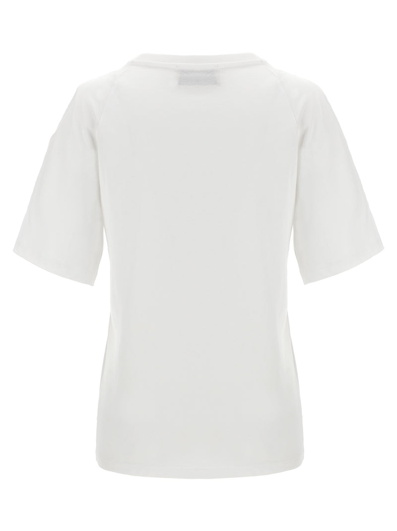LE TWINS Gianna White Cotton T-Shirt