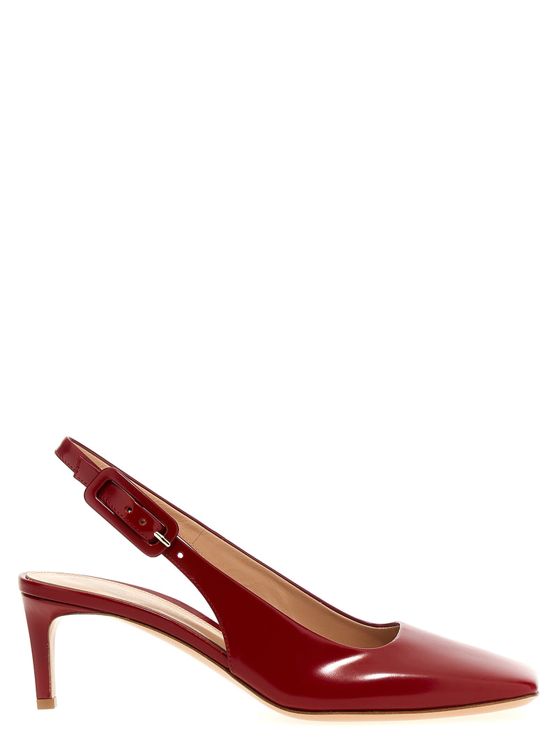 Gianvito Rossi Multicolor Goatskin Mid Heel Pumps for Women