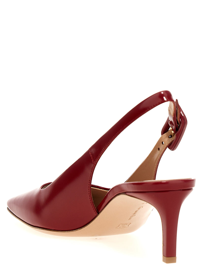 Gianvito Rossi Multicolor Goatskin Mid Heel Pumps for Women