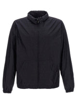 Valentino Garavani Toile Iconographe Blue Polyamide Shell Jacket