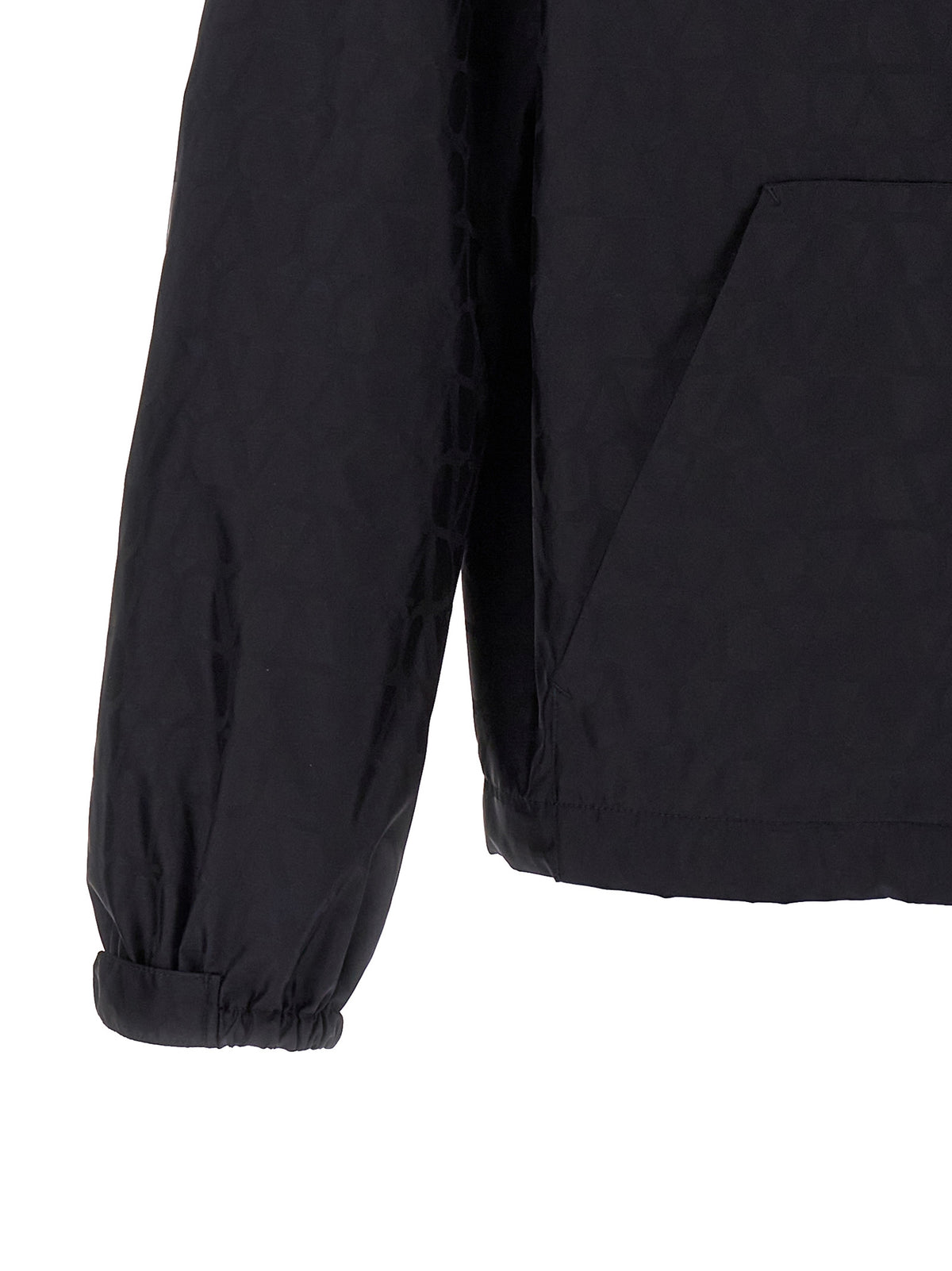 Valentino Garavani Toile Iconographe Blue Polyamide Shell Jacket