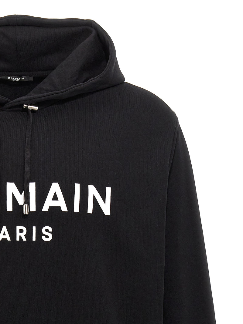 Balmain Bicolor Cotton Sweatshirt - Stylish & Eco-Friendly