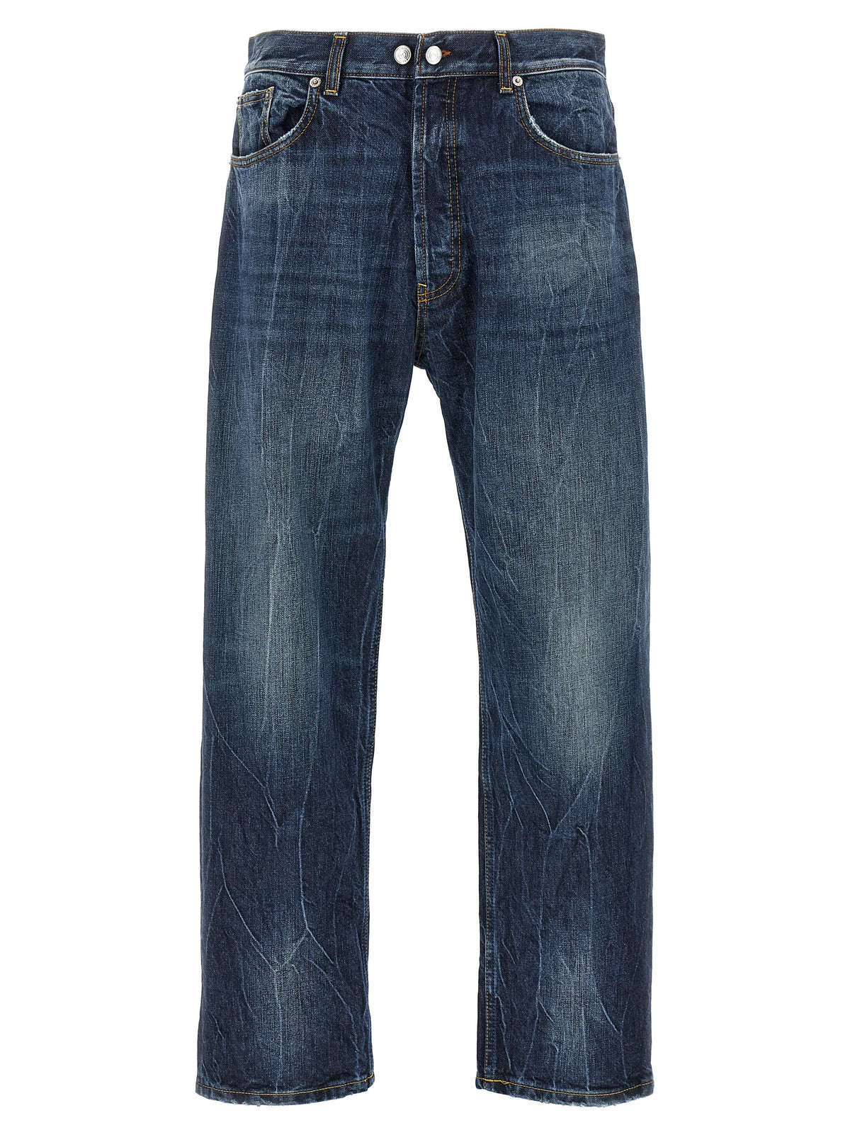 Department 5 Musso Blue Cotton Jeans for Men