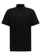 Givenchy Black Piqué Cotton Polo Shirt for Men