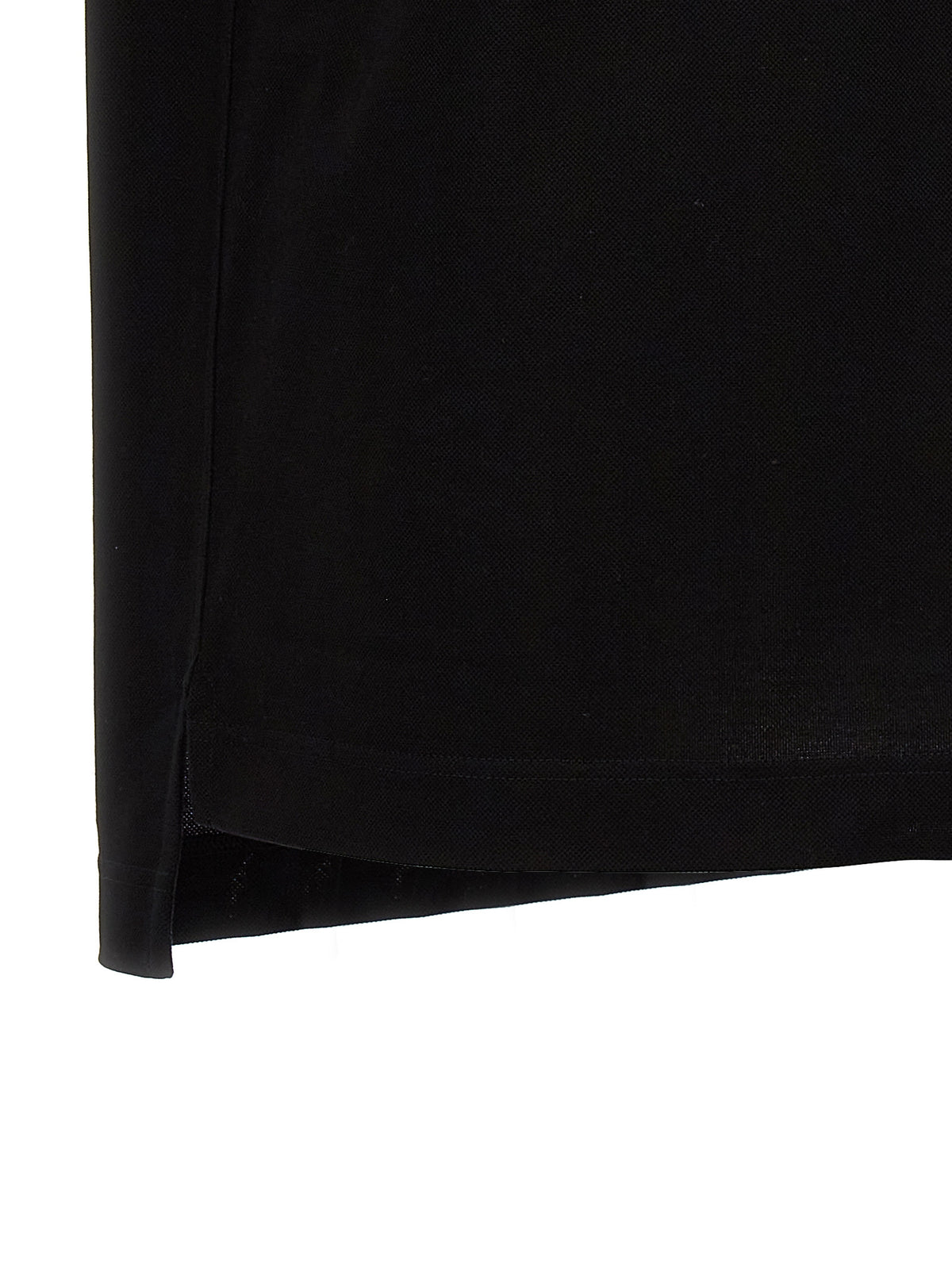 Givenchy Black Piqué Cotton Polo Shirt for Men