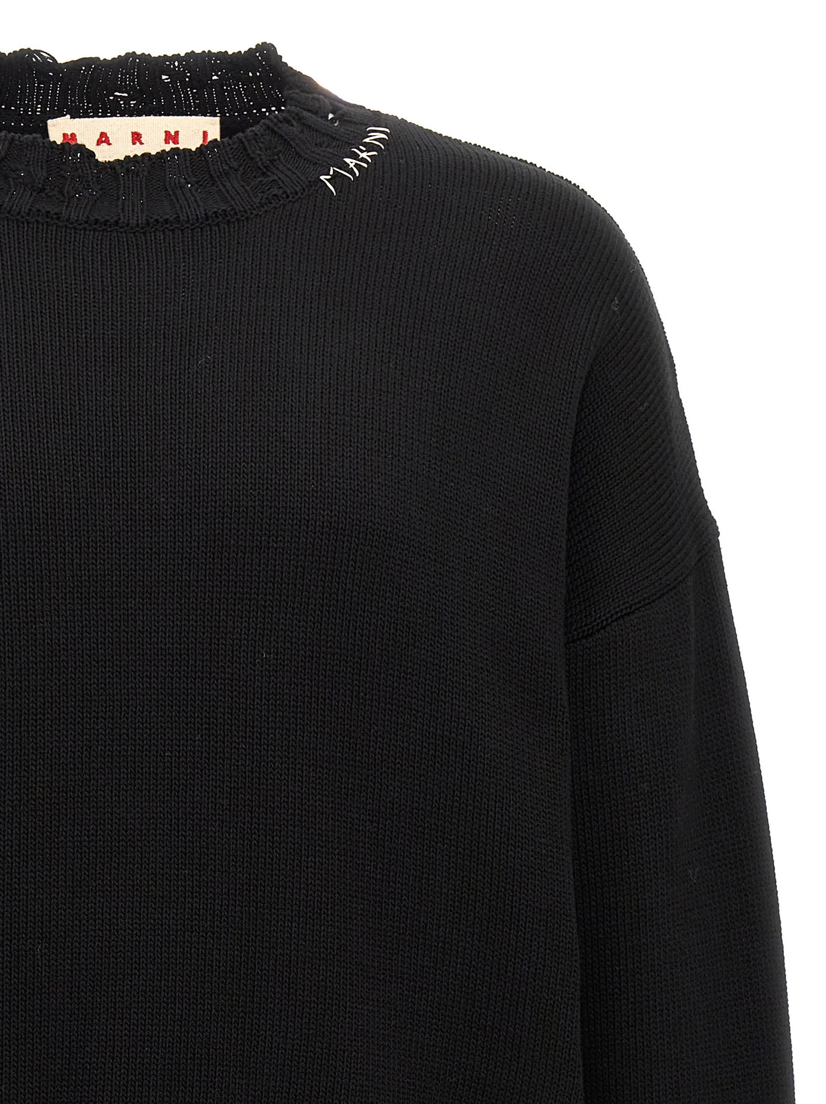 Marni Black Cotton Cardigan for Men