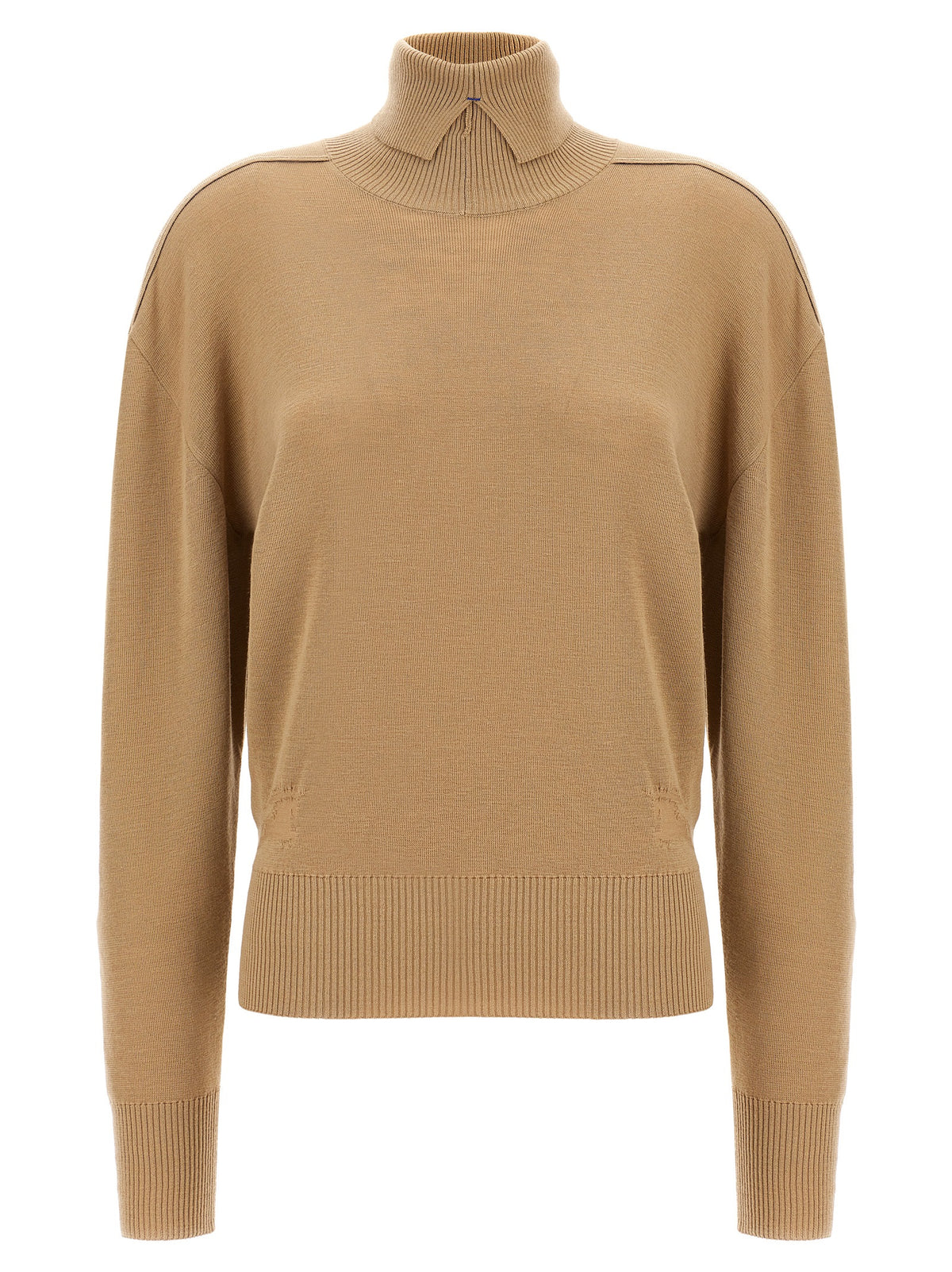 Burberry Beige Wool Cardigan for Women