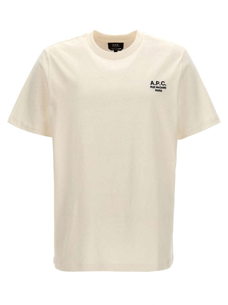A.P.C. Standard Rue Madame White Cotton T-Shirt