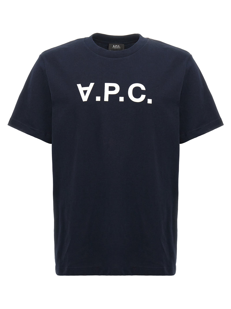 A.P.C. Blue Cotton T-Shirt - Modern Style & Comfort