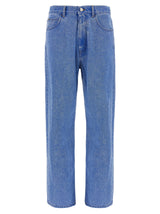 Marni Blue Cotton Denim Jeans - Bold Style & Luxury