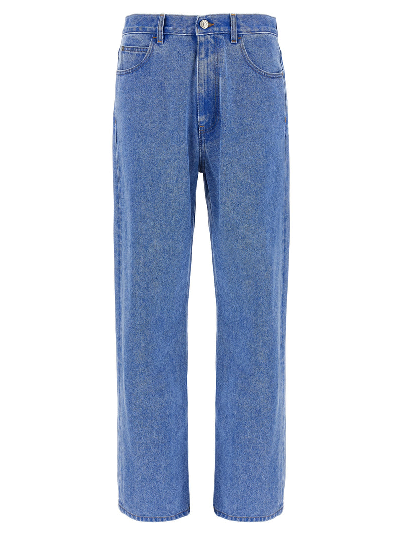 Marni Blue Cotton Denim Jeans - Bold Style & Luxury