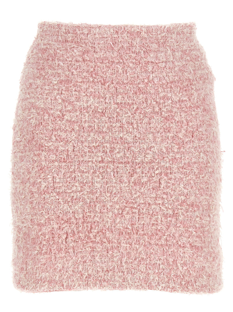 Balenciaga Multicolor Cotton Long Skirt - Exquisite Sophistication